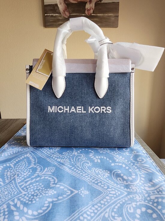 Michael Kors Handbags - Michael Kors small denim bag